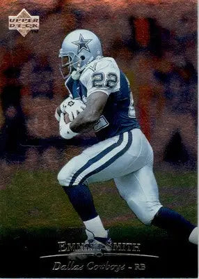 Emmitt Smith - 1996 Upper Deck Silver Collection - #188 - Football - Football Card Single