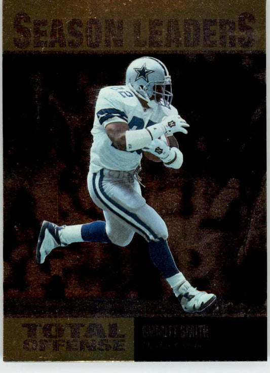 Emmitt Smith - 1996 Upper Deck Silver Collection - #220 - Football - Football Card Single