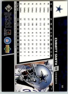 Emmitt Smith - 1998 Upper Deck - #92 - Football - Football Card Single