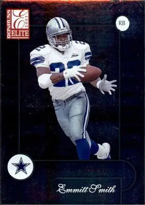 Emmitt Smith - 2001 Donruss Elite - #23 - Football - Football Card Single