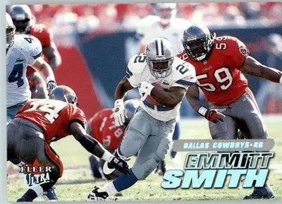 Emmitt Smith - 2001 Ultra - #3 - Football - Football Card Single