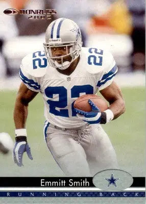 Emmitt Smith - 2002 Donruss - #52 - Football - Football Card Single