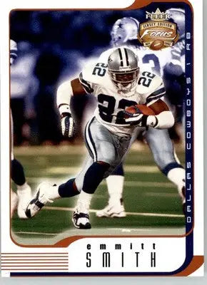 Emmitt Smith - 2002 Fleer Focus Jersey Edition - #20 - Football - Football Card Single
