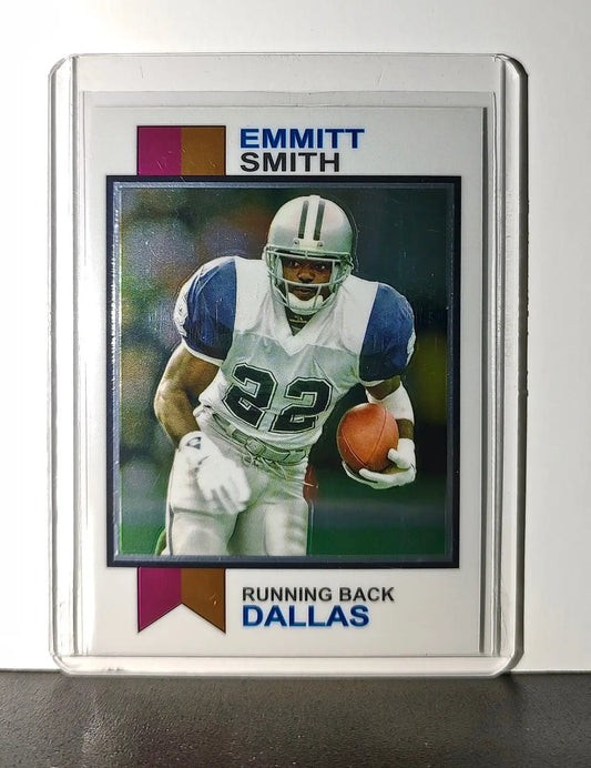 Emmitt Smith 2023 Topps 1973 NFL #1973-8 Card Dallas Cowboys - Football Card Single