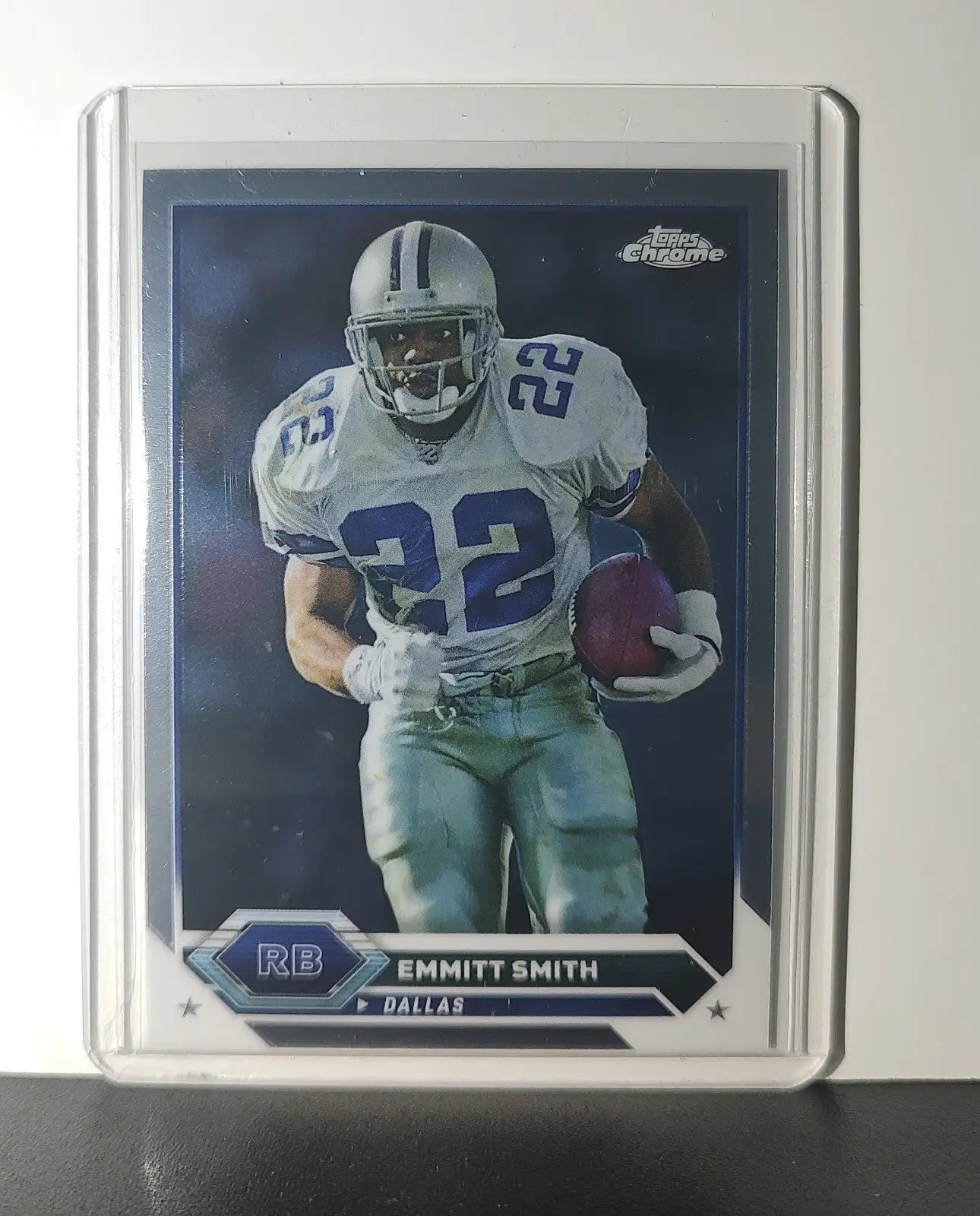 Emmitt Smith 2023 Topps Chrome NFL #6 Card Dallas Cowboys