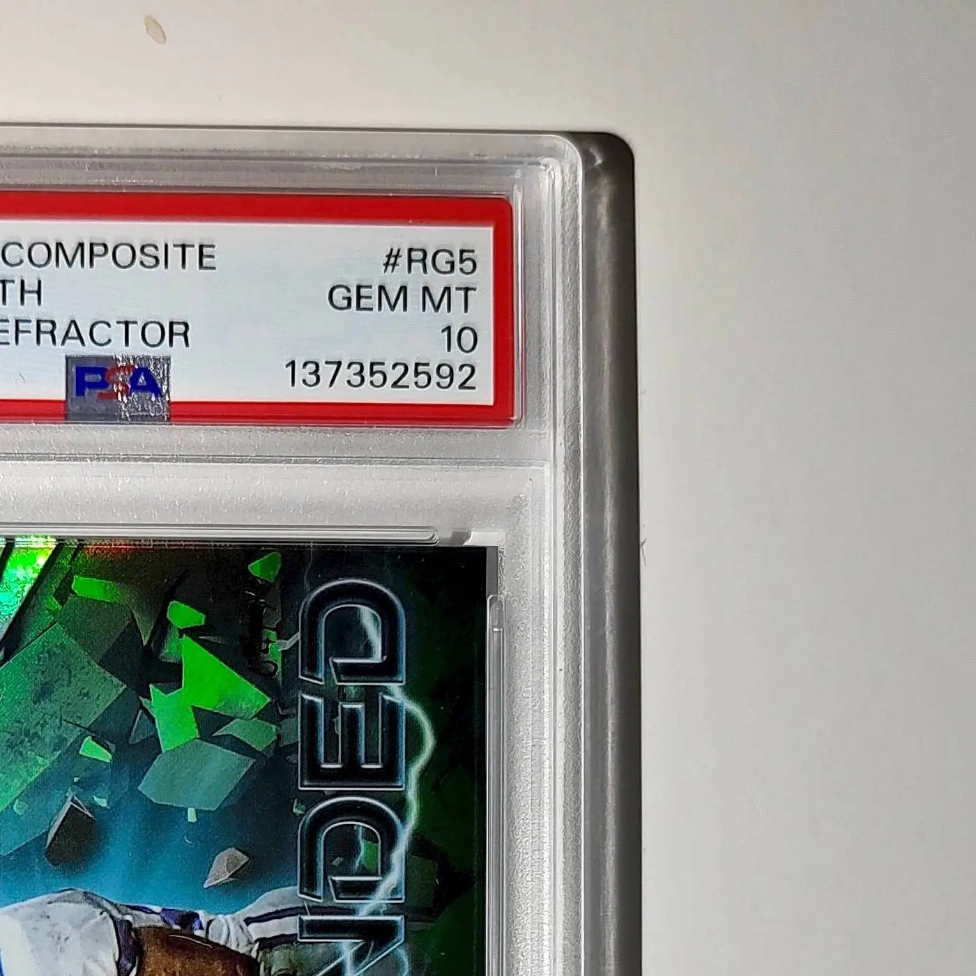 Emmitt Smith 2023 Topps Resurgence Grounded 64/99 #RG-5 Green Refractor PSA 10