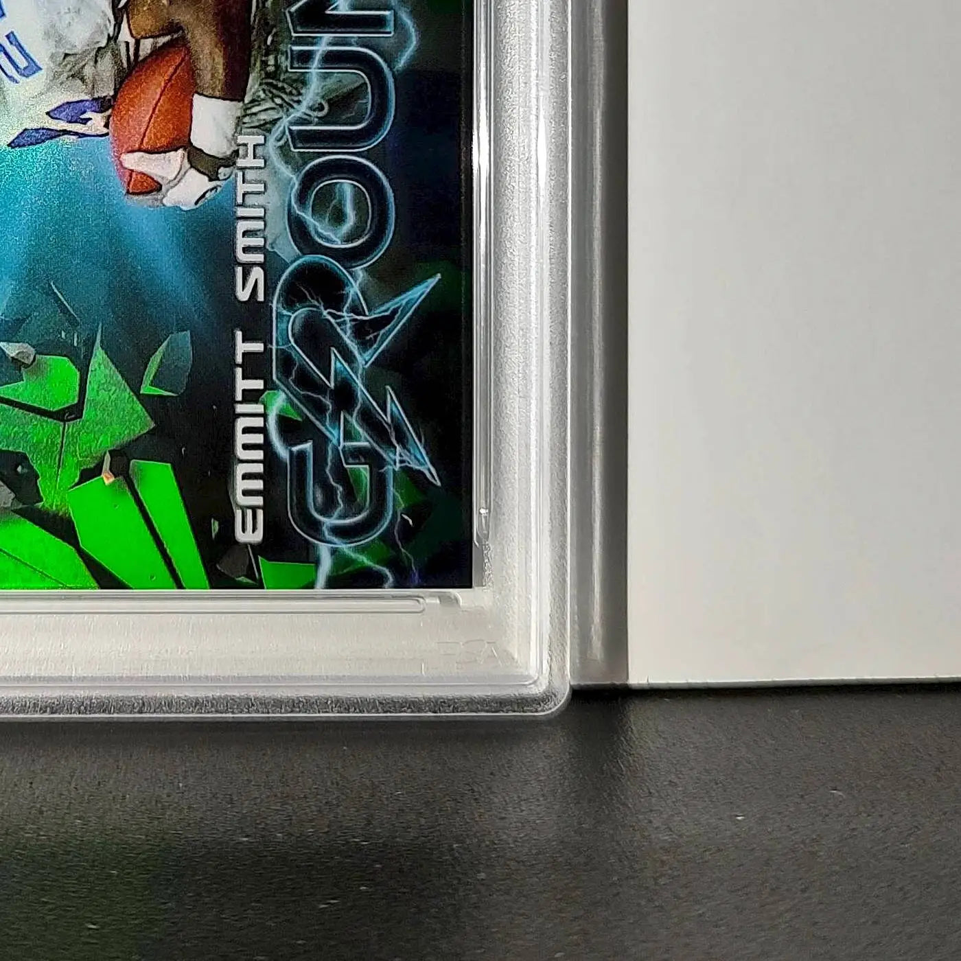 Emmitt Smith 2023 Topps Resurgence Grounded 64/99 #RG-5 Green Refractor PSA 10