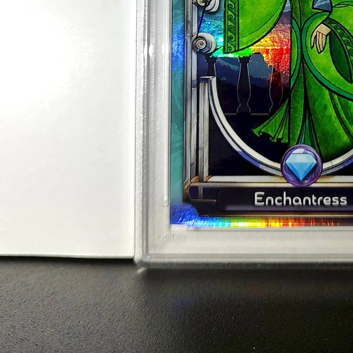 Enchantress 2025 Topps Disney #128 Diamond Card Beauty and the Beast PSA 6 - Non-Sports Card Single