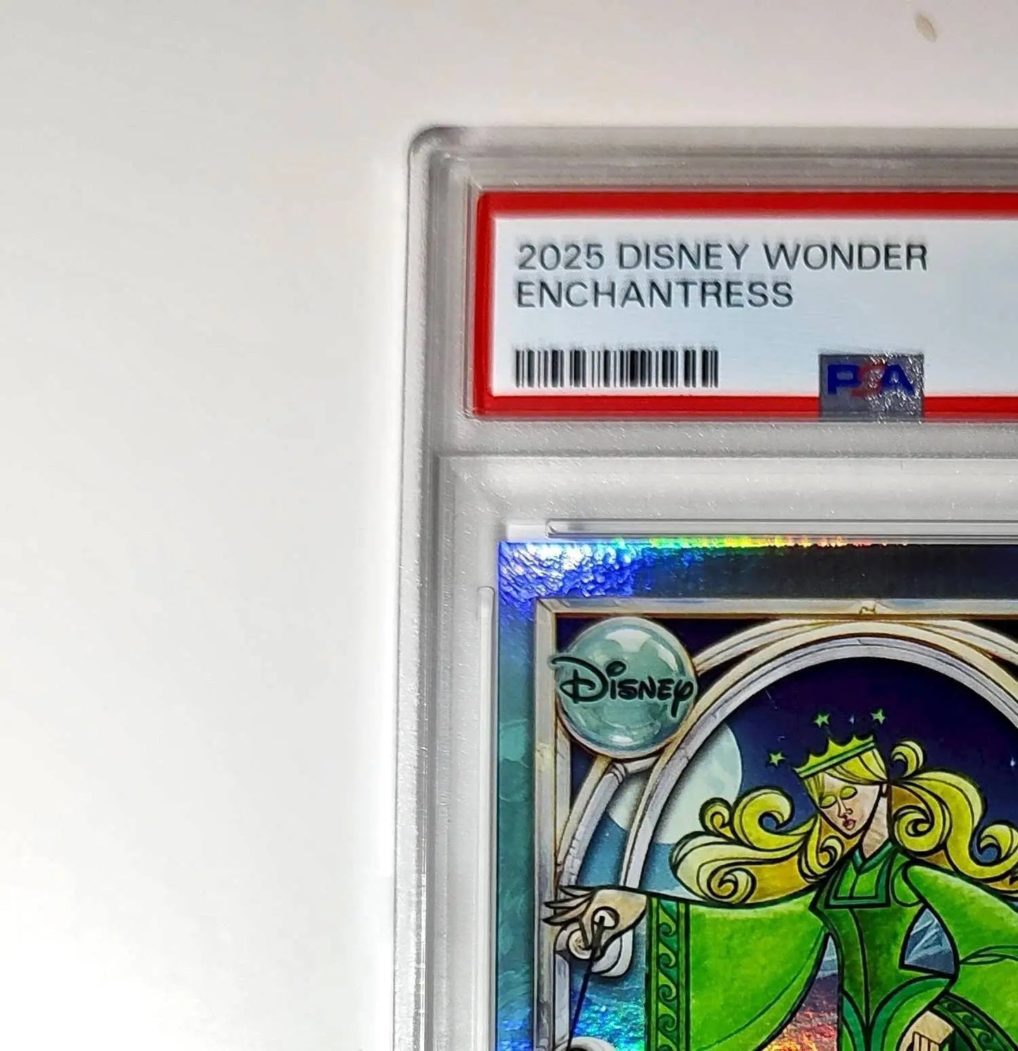 Enchantress 2025 Topps Disney #128 Diamond Card Beauty and the Beast PSA 6 - Non-Sports Card Single