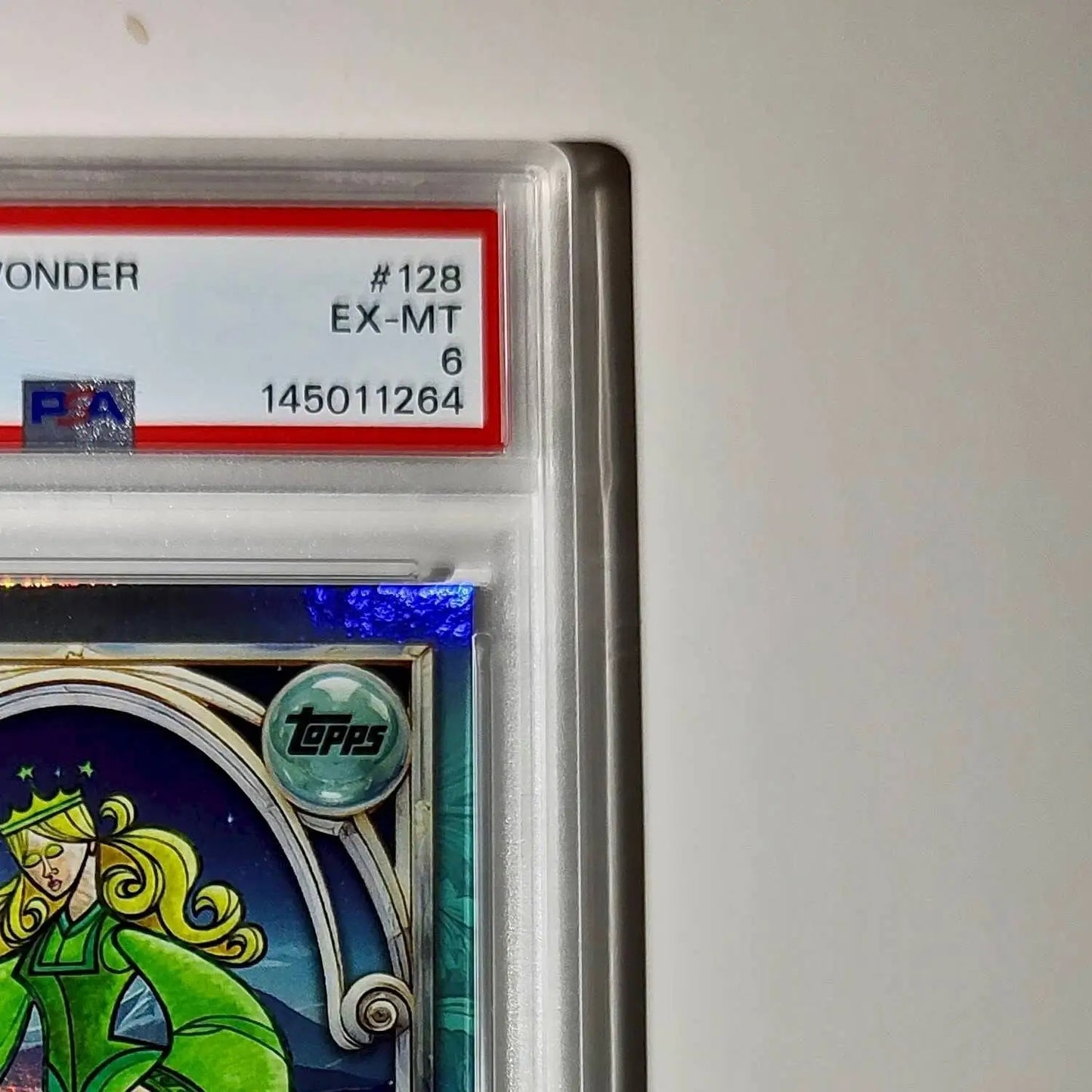 Enchantress 2025 Topps Disney #128 Diamond Card Beauty and the Beast PSA 6 - Non-Sports Card Single