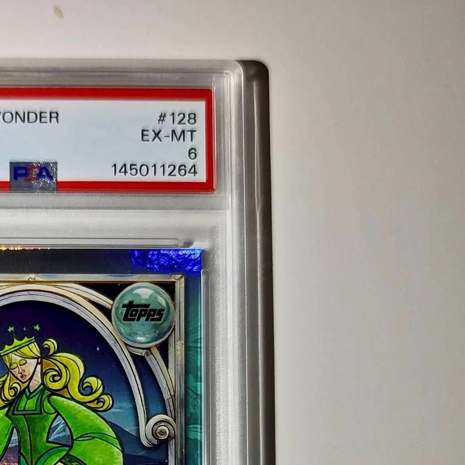 Enchantress 2025 Topps Disney #128 Diamond Card Beauty and the Beast PSA 6 - Non-Sports Card Single
