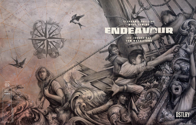Endeavour #2 Cover E Andrew Curry Variant - Back Issues