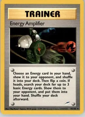 Energy Amplifier - Neo Destiny - 98/105 - Unlimited LP Pokemon - Pokémon Card Single
