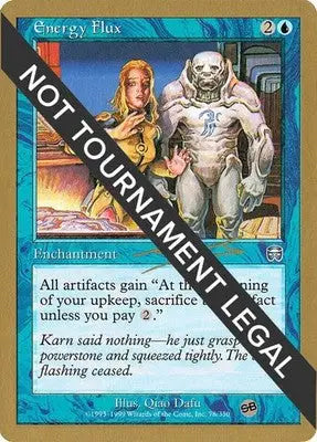 Energy Flux - 2000 Nicolas Labarre (SB) World Championship Decks - MP Magic - Magic Card Single