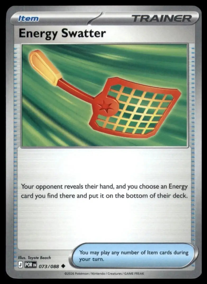 Energy Swatter 073/088 Me03: Perfect Order Regular - Other