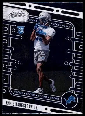 Ennis Rakestraw Jr. Rookie 2024 Panini Absolute Retail #158 Detroit Lions