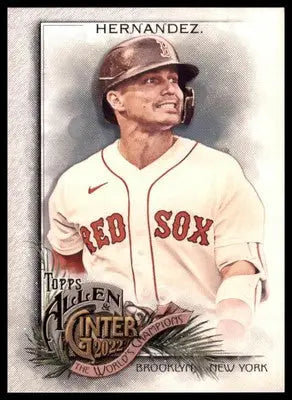 Enrique Hernandez 2022 Topps Allen & Ginter #304 Boston Red Sox - Baseball Card Single