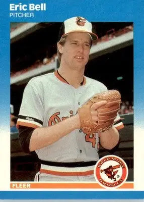 Eric Bell - 1987 Fleer Update - #U-2 - Baseball - Baseball Card Single