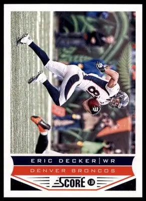 Eric Decker 2013 Score #63 Denver Broncos