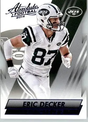 Eric Decker - 2014 Panini Absolute - #3 - Retail Blue Football