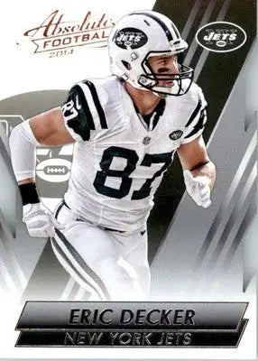 Eric Decker - 2014 Panini Absolute - #3 - Retail Football - Football Card Single