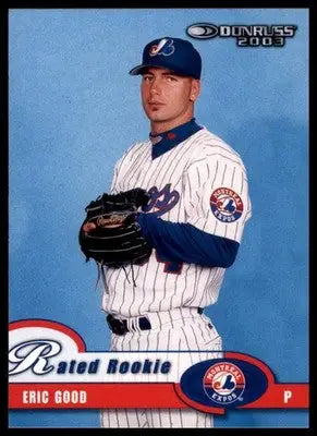 Eric Good Rookie 2003 Donruss #54 Montreal Expos - Baseball Card Single