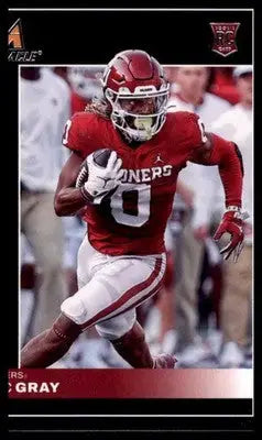 Eric Gray 2023 Panini Chronicles Draft Picks Pinnacle #24 Oklahoma Sooners