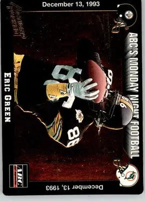 Eric Green - 1993 Action Packed Monday Night Football - #62 - Football - Football Card Single