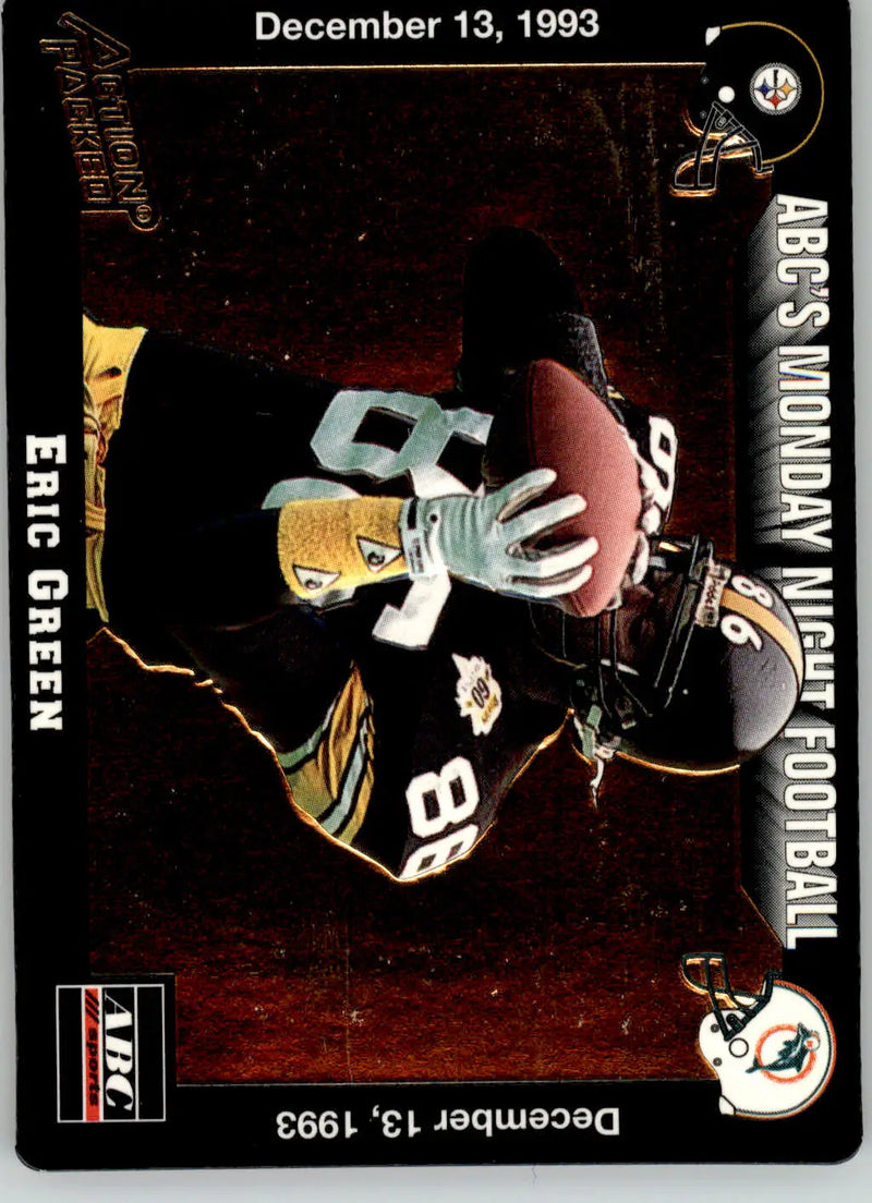 Eric Green - 1993 Action Packed Monday Night Football - #62 - Football - Football Card Single