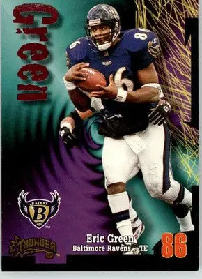 Eric Green - 1998 SkyBox Thunder - #99 - Football