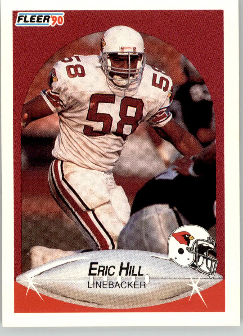 Eric Hill - 1990 Fleer Update - #U-42 - Football