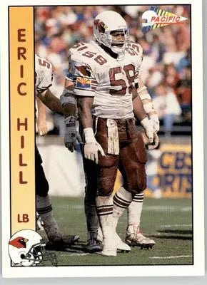 Eric Hill - 1992 Pacific - #580 - Football - Football Card Single