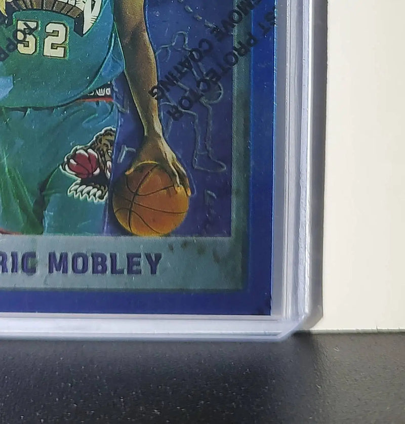Eric Mobley 1995-96 Topps Finest NBA #142 Card Grizzlies