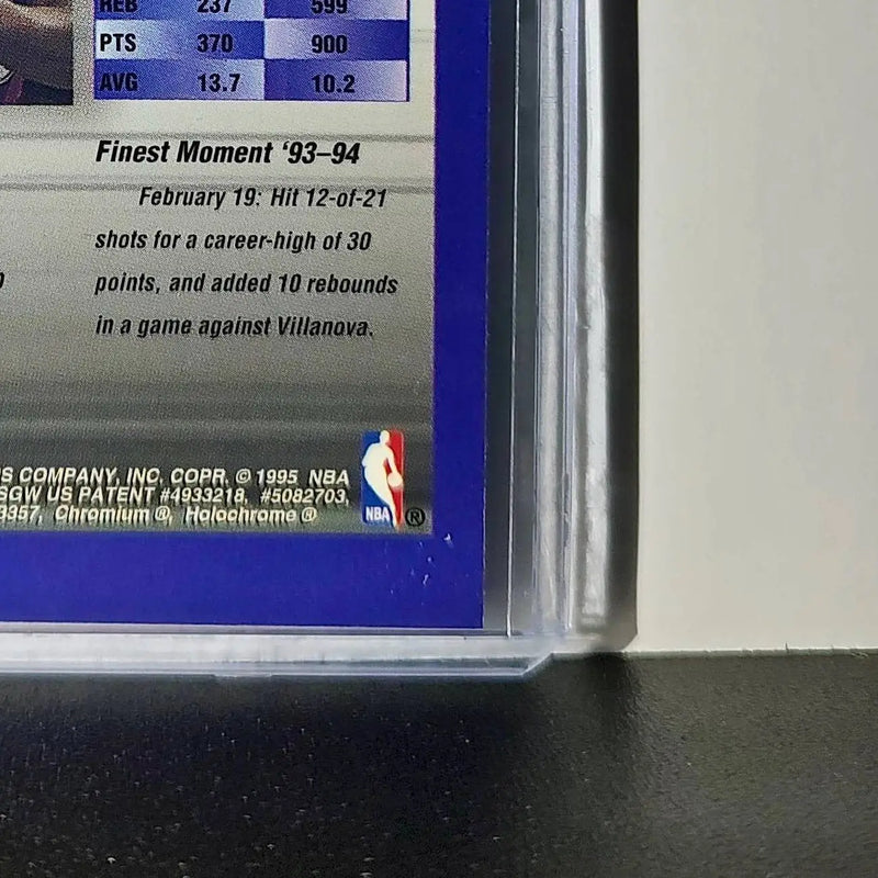 Eric Mobley Rookie 1994-95 Topps Finest #224 Card