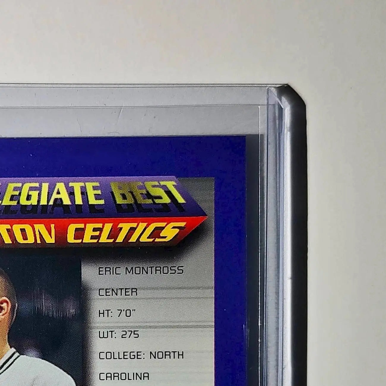 Eric Montross 1994-95 Topps Finest #208 Collegiate Best