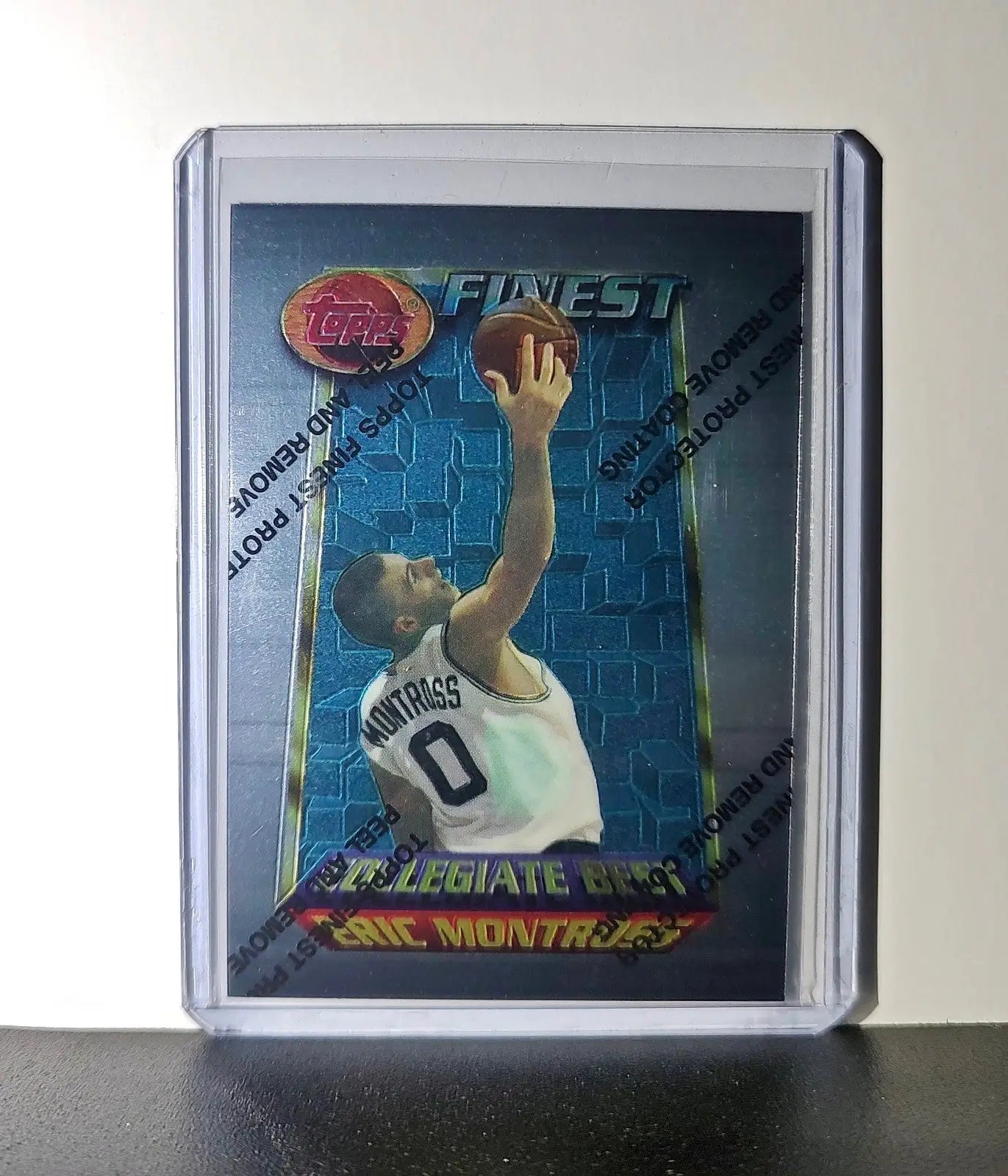 Eric Montross 1994-95 Topps Finest #208 Collegiate Best