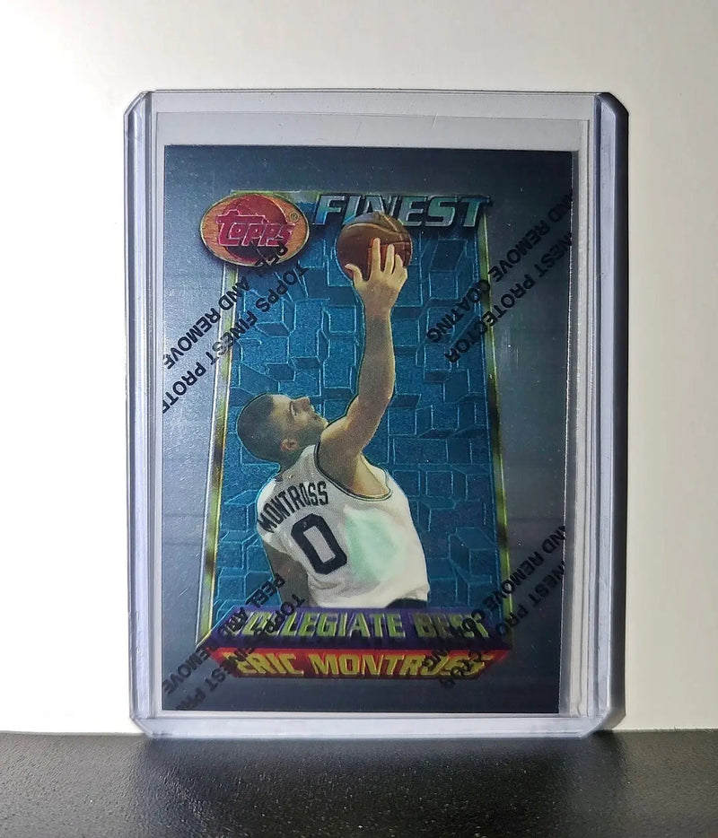 Eric Montross 1994-95 Topps Finest #208 Collegiate Best