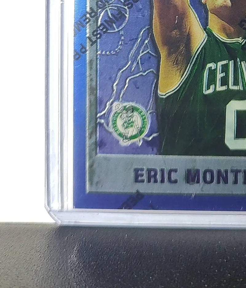 Eric Montross 1995-96 Topps Finest NBA #206 Card Boston Celtics - Basketball Card Single