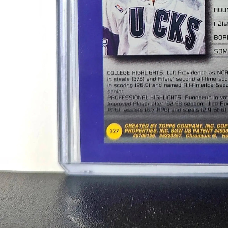 Eric Murdock 1994-95 Topps Finest #227 Collegiate Best