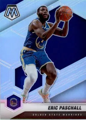 Eric Paschall - 2020-21 Panini Mosaic - #149 - Silver Basketball - Basketball Card Single