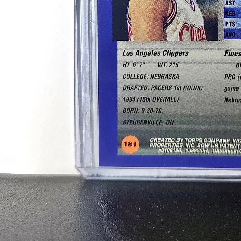 Eric Piatkowski Rookie 1994-95 Topps Finest #181 Card