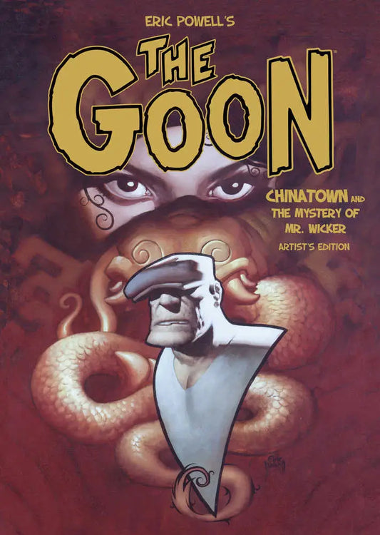 Comic book cover from Eric Powell s The Goon Chinatown Artist Edition Hardcover showcasing original art