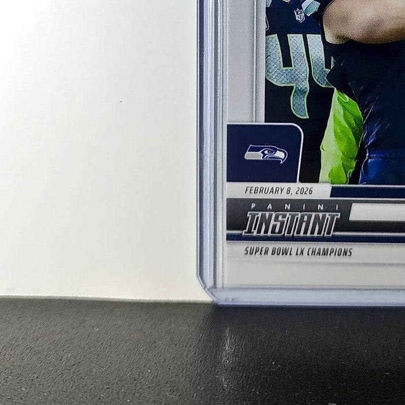 Eric Saubert 2026 Panini NFL Super Bowl LIX Champions #10 Card Seattle Seahawks - Football Card Single