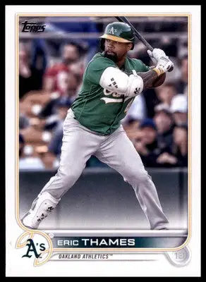 Eric Thames 2022 Topps Update #US121 Oakland Athletics - Baseball Card Single