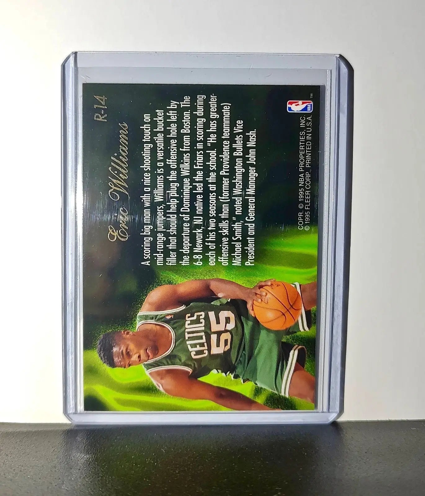 Eric Williams Rookie 1995-96 Flair NBA #R-14 Class of ’95 - Basketball Card Single