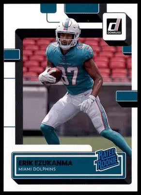 Erik Ezukanma Rookie 2022 Donruss #339 Miami Dolphins - Football Card Single