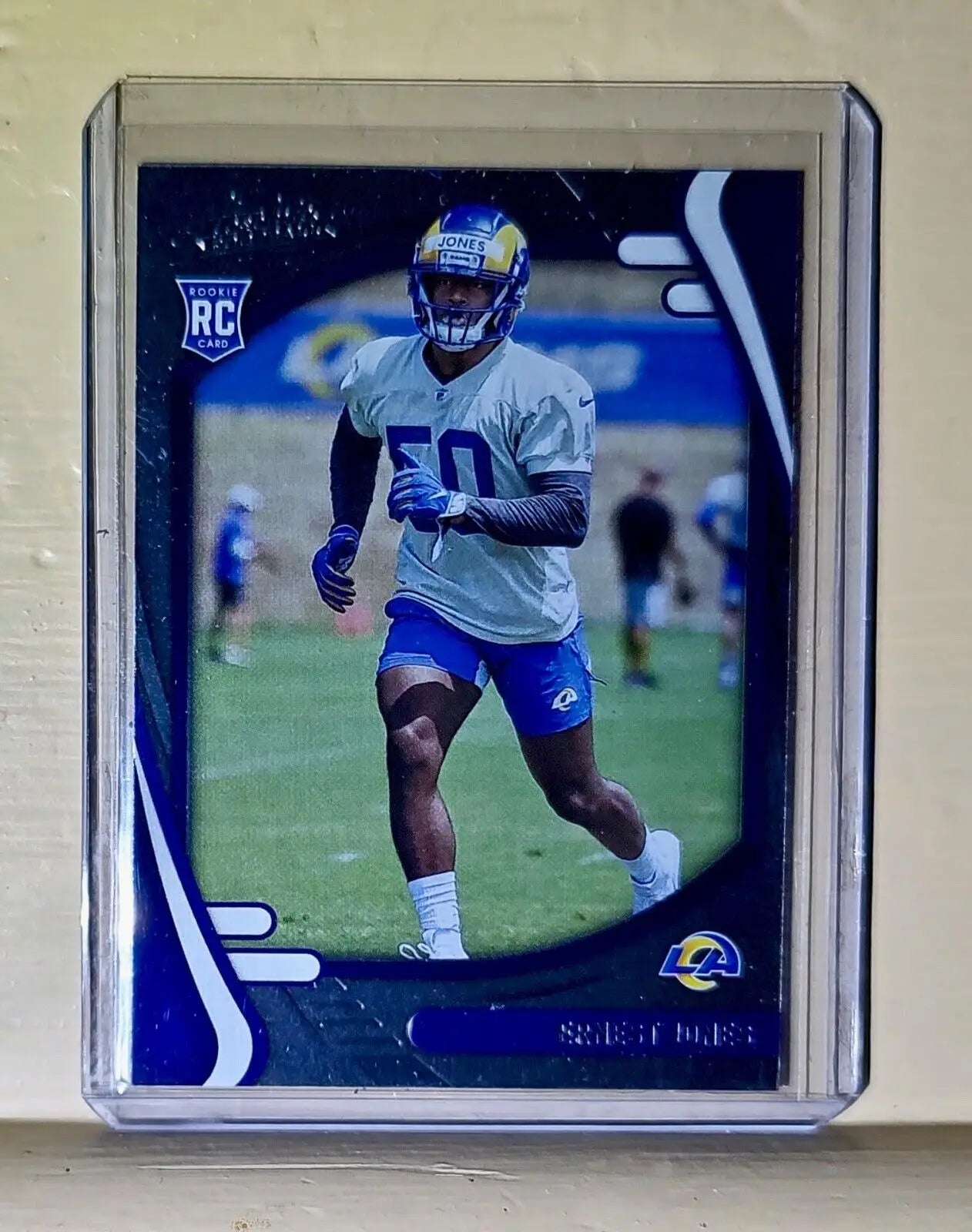 Ernest Jones 2021 Panini NFL Absolute Football #190 Rookie Card Chargers - Football Card Single