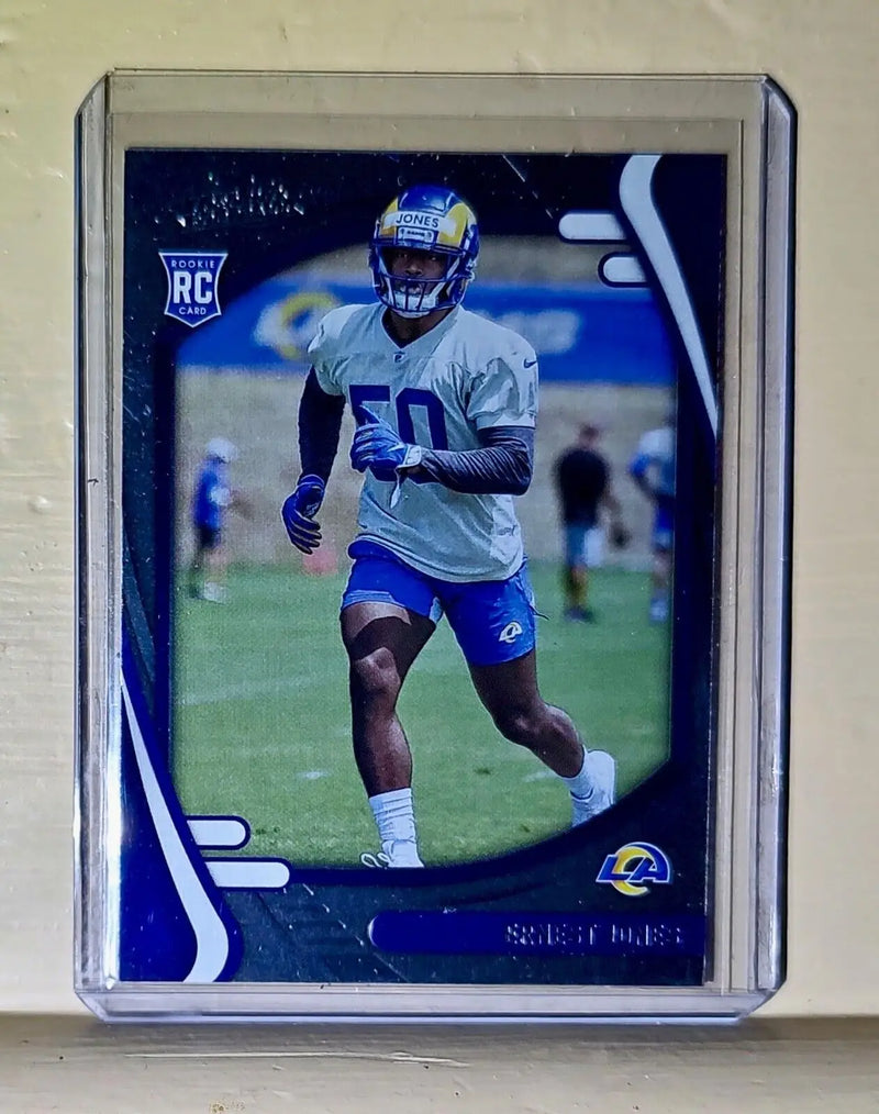 Ernest Jones 2021 Panini NFL Absolute Football #190 Rookie Card Chargers - Football Card Single