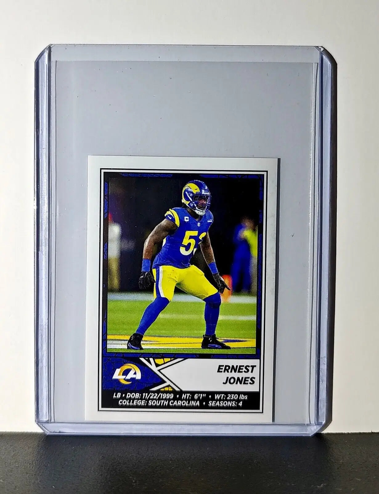 Ernest Jones 2024 Panini NFL Sticker #517 Los Angeles Rams - Football Card Single