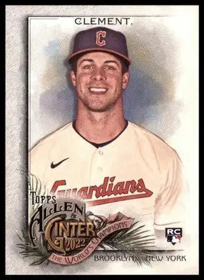 Ernie Clement Rookie 2022 Topps Allen & Ginter #172 Cleveland Guardians - Baseball Card Single